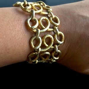 JCrew Cuff Chain Bracelet